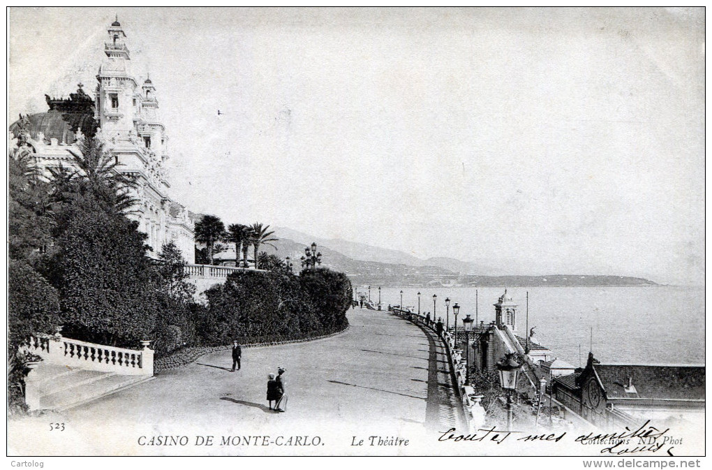 Casino De Monte-Carlo. Le Thèatre - Opéra & Théâtre