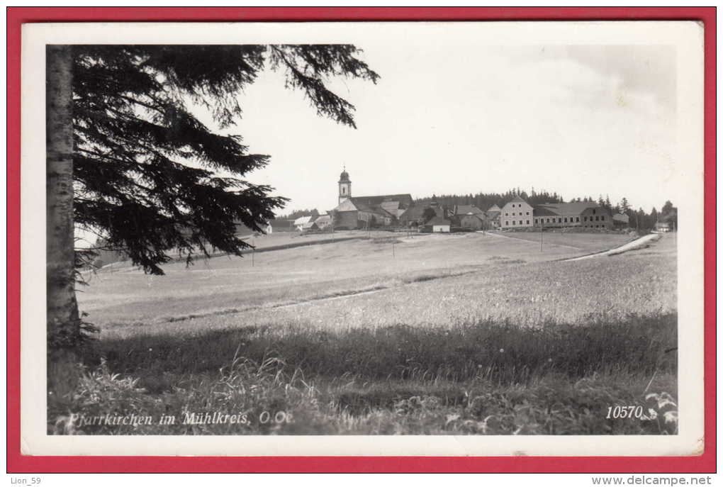 169601 / Pfarrkirchen Im Mühlkreis PANORAMA  ( District Of Rohrbach ) USED 1963 FLAMME LINZ Austria Österreich Autriche - Rohrbach