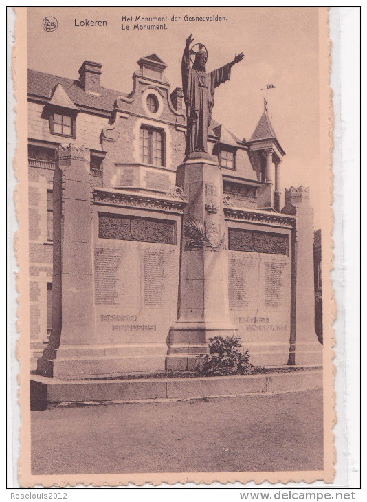 LOKEREN : Lhet Monument Der Gesneuvelden - Lokeren