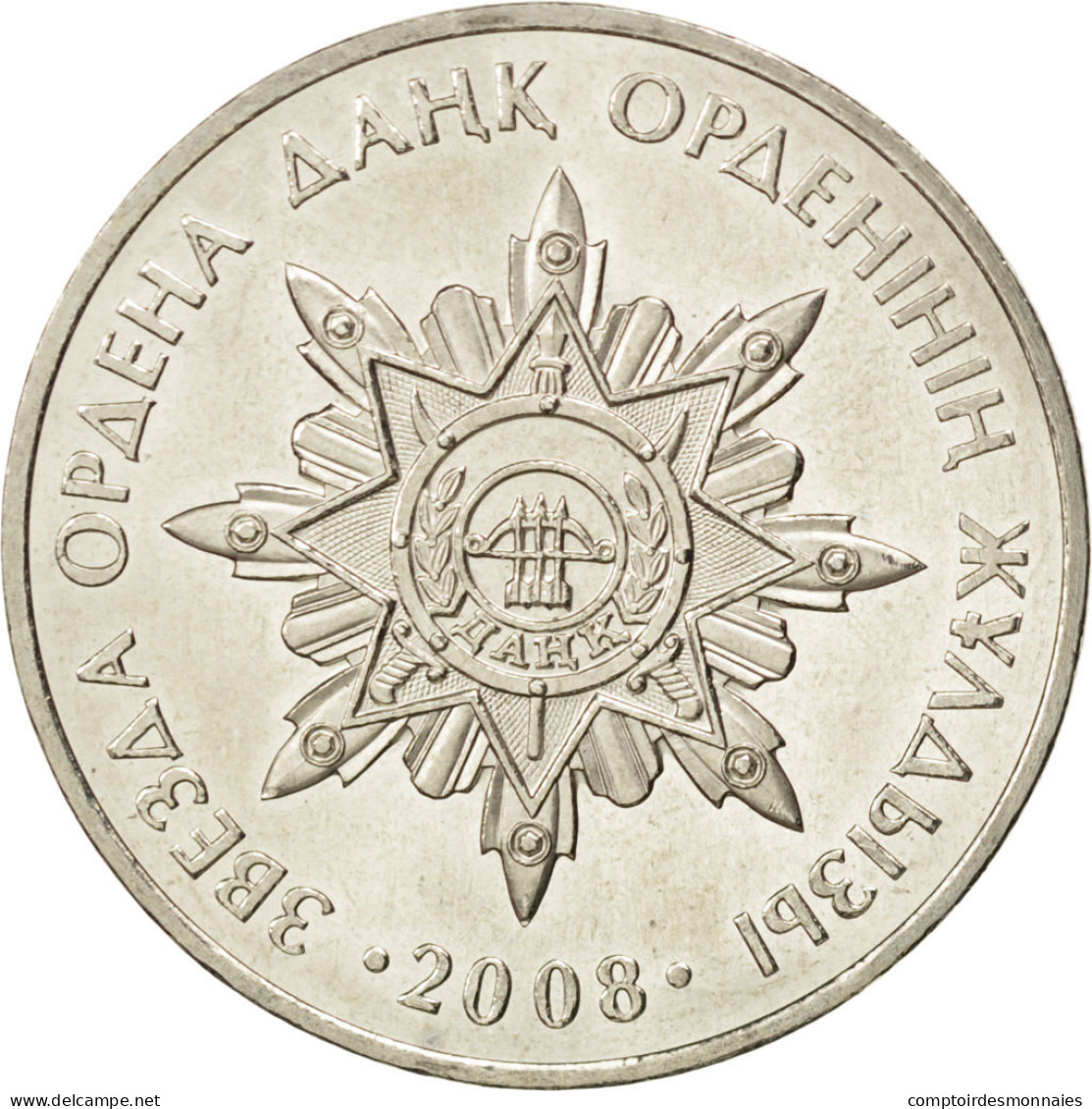 Monnaie, Kazakhstan, 50 Tenge, 2008, SPL, Copper-nickel, KM:170 - Kazajstán