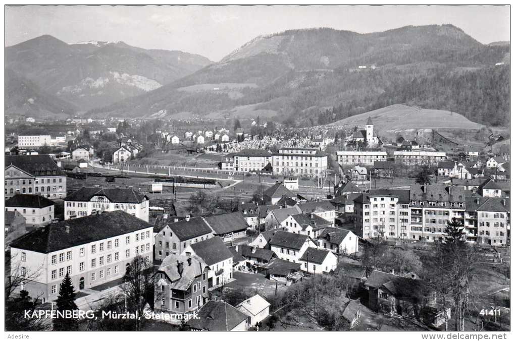 KAPFENBERG Mürztal Fotokarte Gel. - Kapfenberg