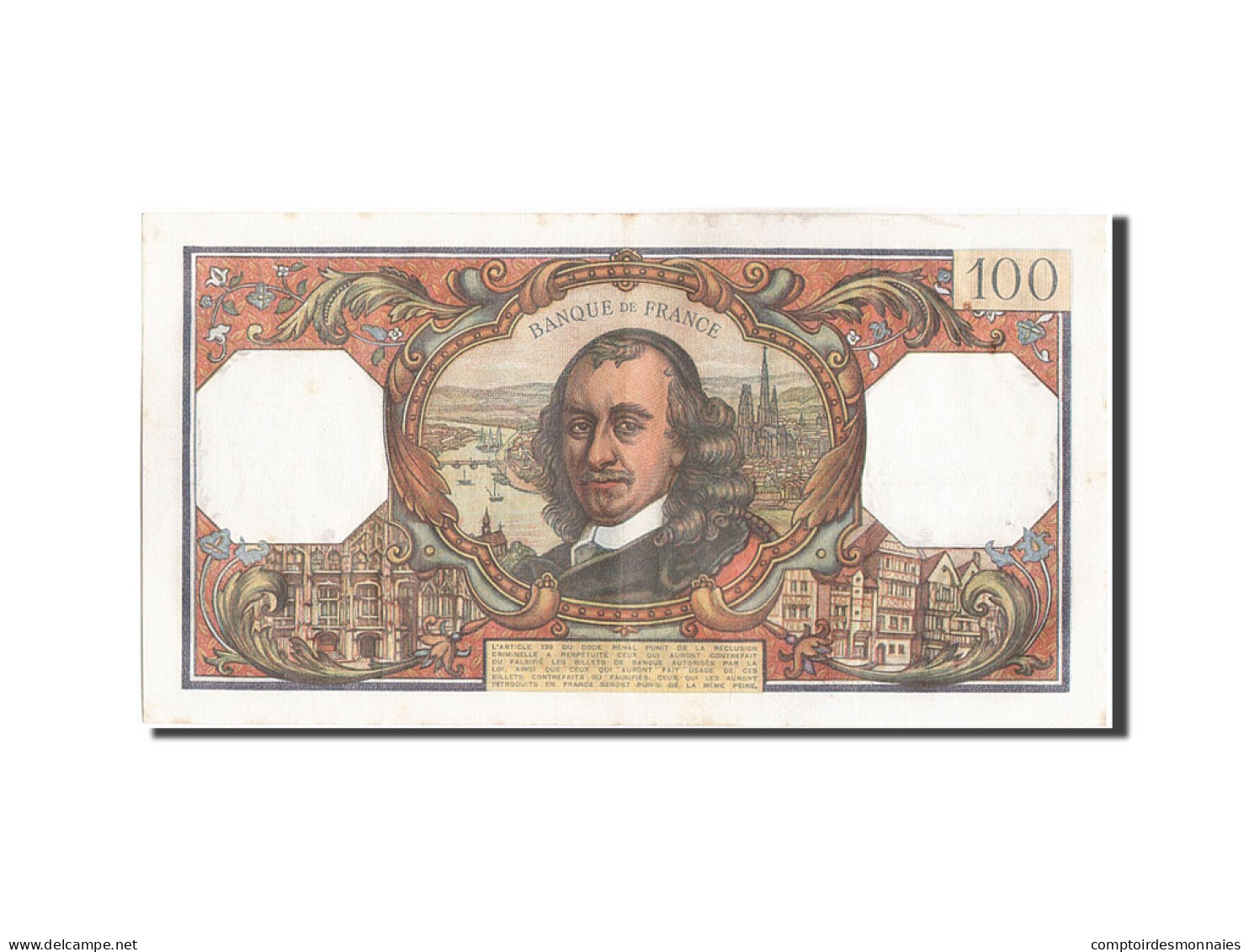 Billet, France, 100 Francs, 100 F 1964-1979 ''Corneille'', 1967, 1967-12-07 - 100 F 1964-1979 ''Corneille''