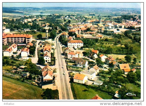 PUTTELANGE AUX LACS Vue Aérienne (scan Recto Et Verso) - Puttelange