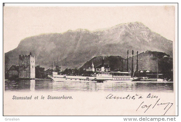 STANSSTAD ET LE STANSERHORN 1904 - Stans