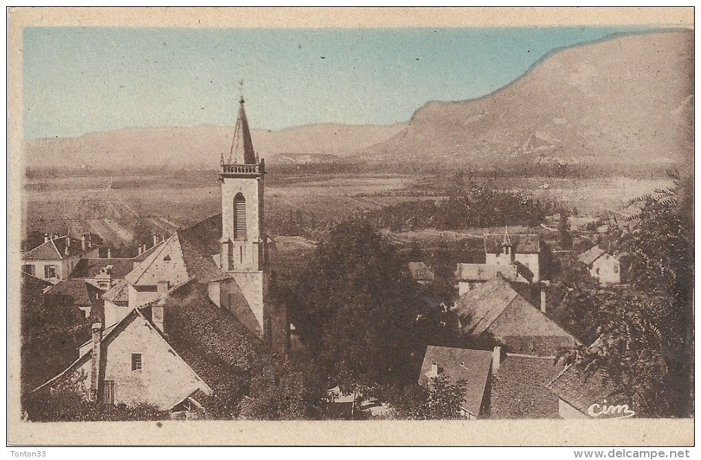 RUFFIEUX - 73 - CPA COLORISEE- Vue Générale Prise D'en Haut - Le Grand Colmbier  -  VAN - - Ruffieux