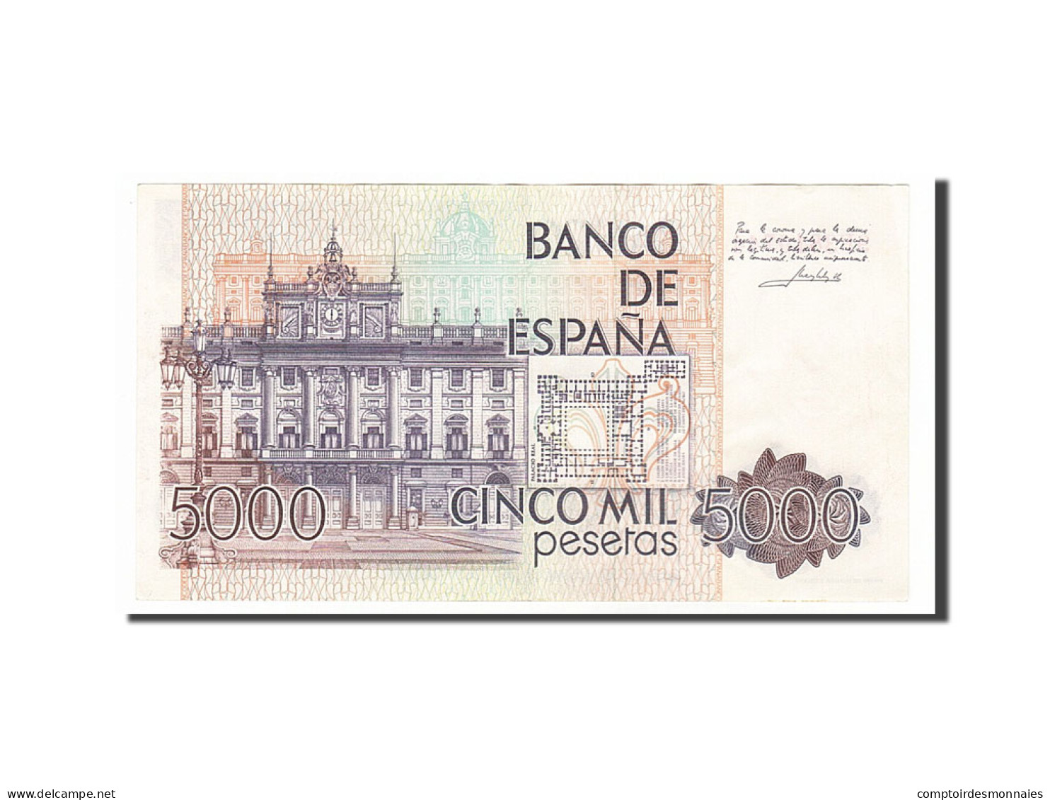 Billet, Espagne, 5000 Pesetas, 1979, 1979-10-23, SUP - [ 4] 1975-… : Juan Carlos I