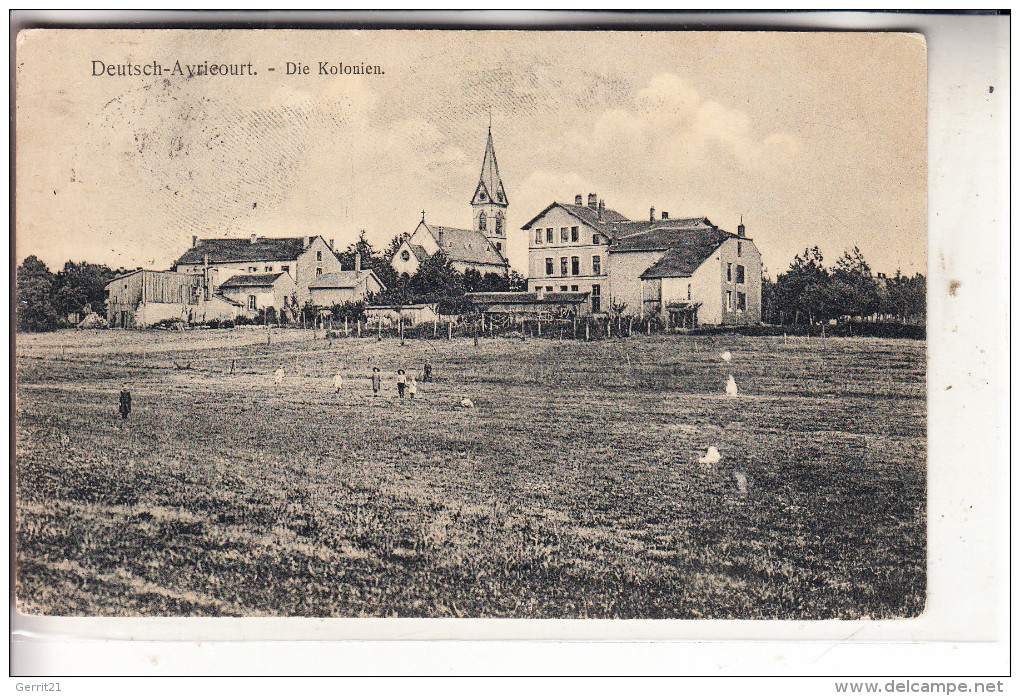 F 57810 AVRICOURT / DEUTSCH-AVRICOURT, Die Kolonien, Kl. Oberfächenmängel - Rechicourt Le Chateau