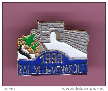 44254-Pin's.Rallye Automobile.Venasque 1993.. - Rally