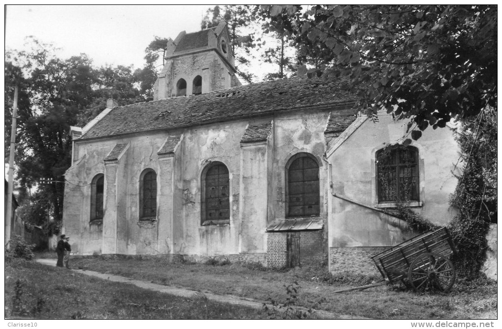 95 CPSM Piscop L'Eglise Animée - Pontcelles