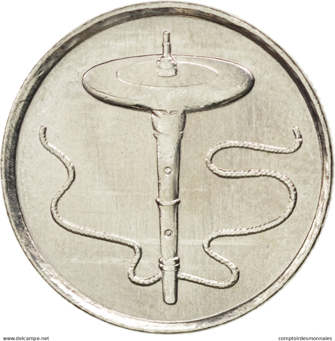 Monnaie, Malaysie, 5 Sen, 2010, SPL, Copper-nickel, KM:50 - Maleisië