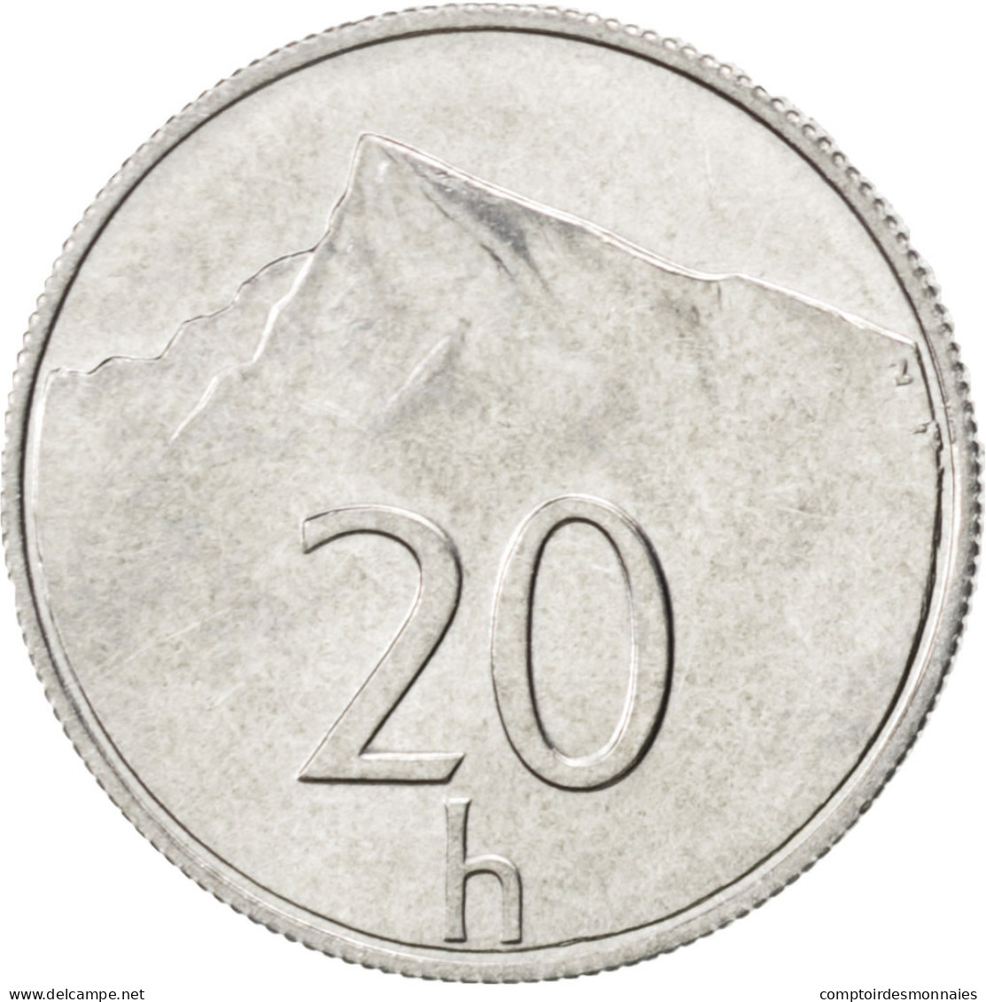 Monnaie, Slovaquie, 20 Halierov, 2002, SPL, Aluminium, KM:18 - Slovaquie