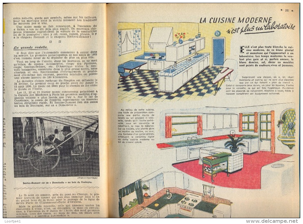 Magazine Almanach Du Petit Echo De La Mode 1955 - Mode