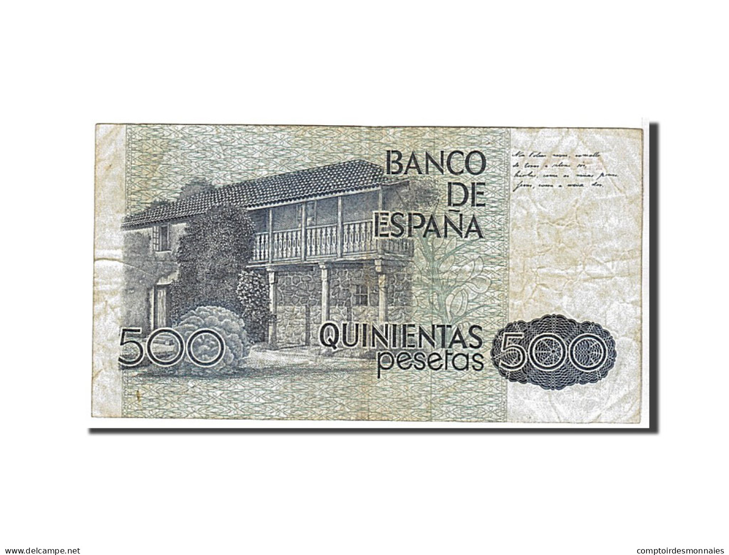 Billet, Espagne, 500 Pesetas, 1979, TB+ - [ 4] 1975-… : Juan Carlos I