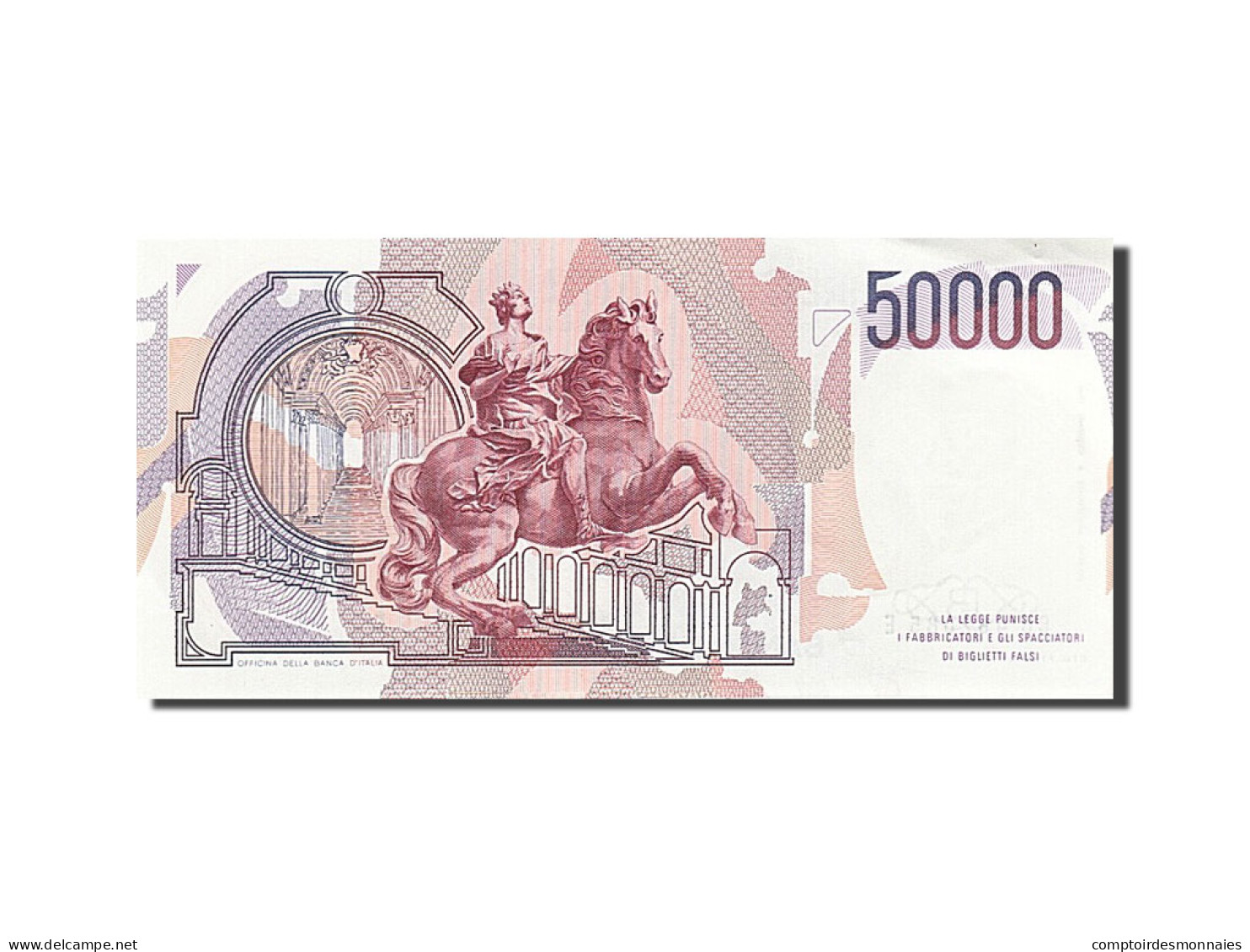 Billet, Italie, 50,000 Lire, 1984, 1984-02-06, SUP - 50.000 Lire