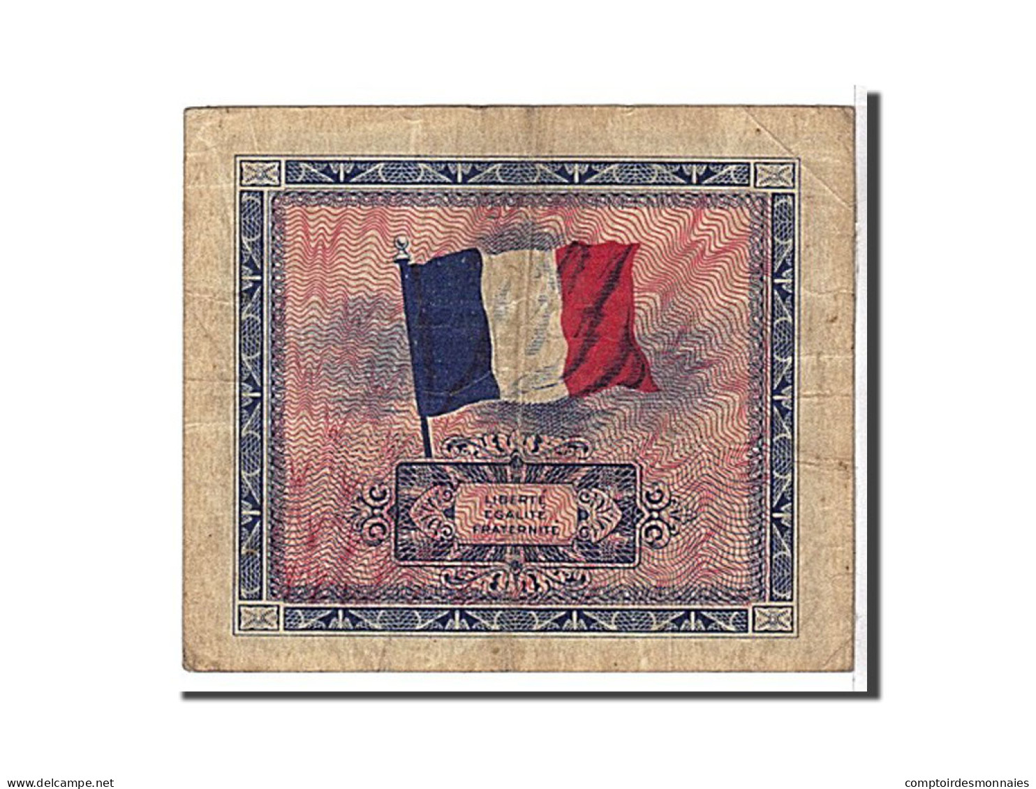 Billet, France, 10 Francs, 1944 Flag/France, 1944, TB+ - 1944 Flagge/Frankreich