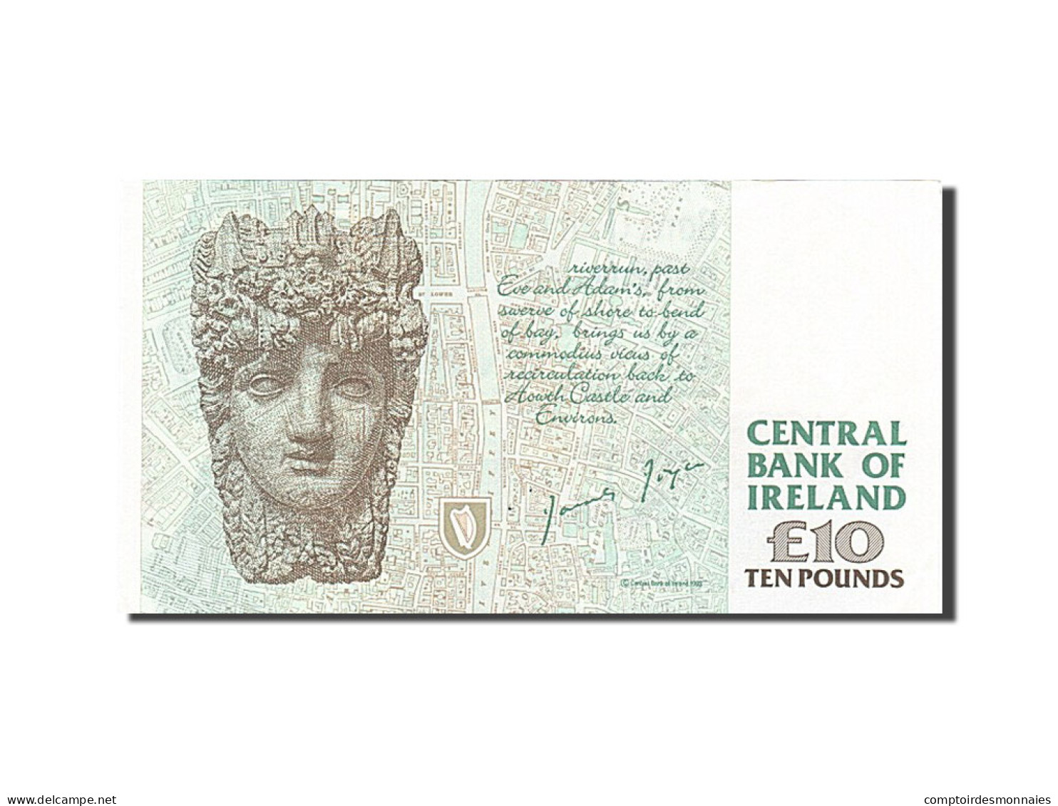 Billet, Ireland - Republic, 10 Pounds, 1998, 1998-02-02, SPL - Irlande
