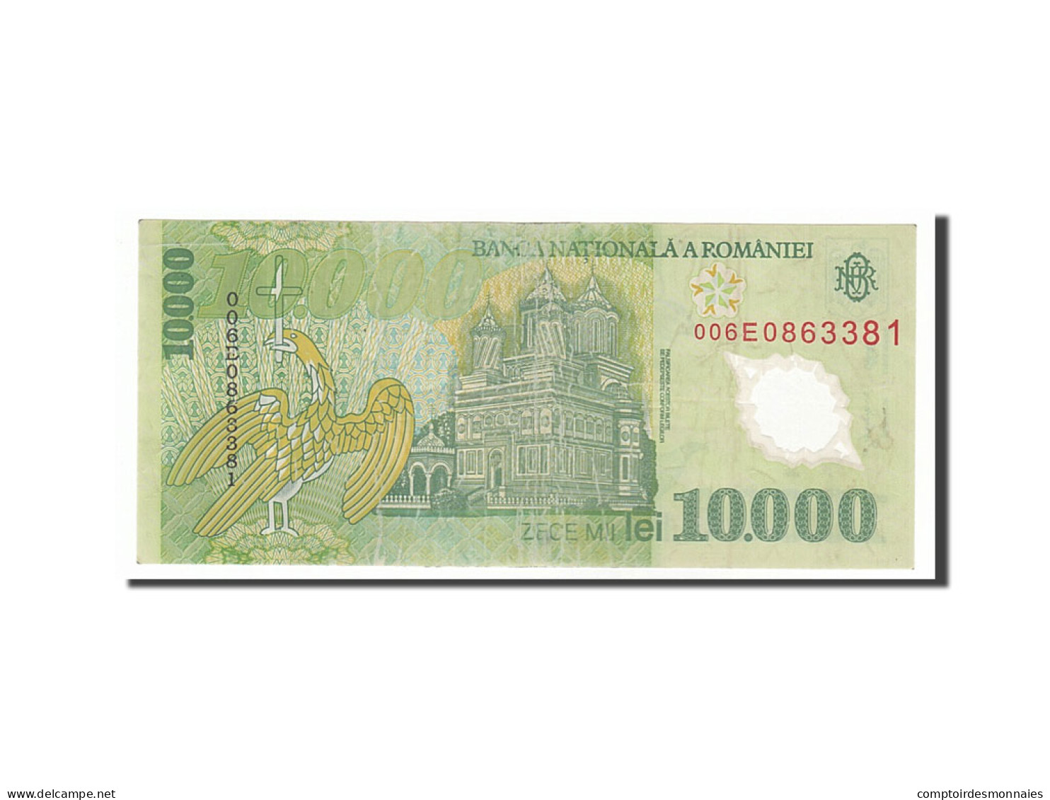 Billet, Roumanie, 10,000 Lei, 2000, TTB - Romania