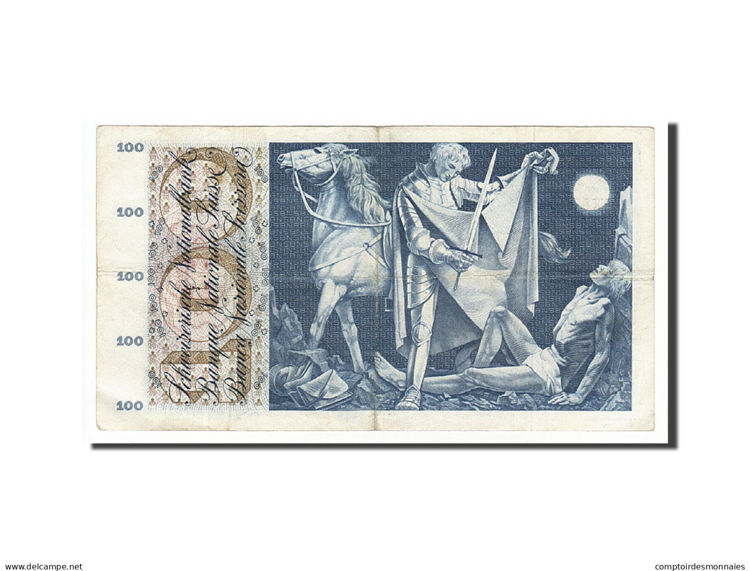 Billet, Suisse, 100 Franken, 1956, 1956-10-25, TTB - Schweiz