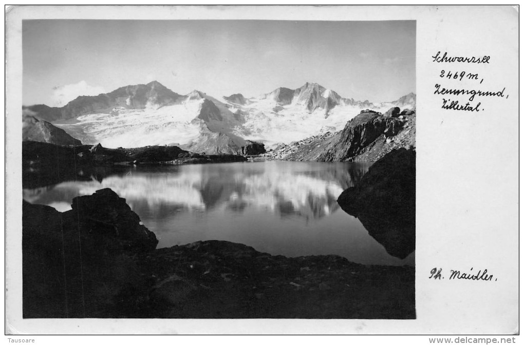 Z15331 Austria Schwarzsee Zillertal Mountains Lake - Zillertal