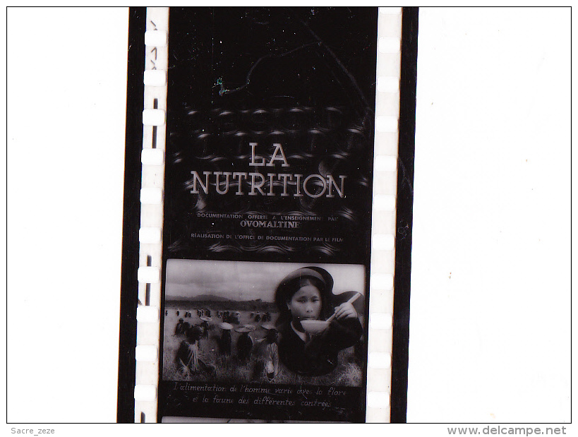 FILM FIXE 35m/m-office De Documentation Par Le Film-la Nutrition-PUB OVOMALTINE - Filme: 35mm - 16mm - 9,5+8+S8mm