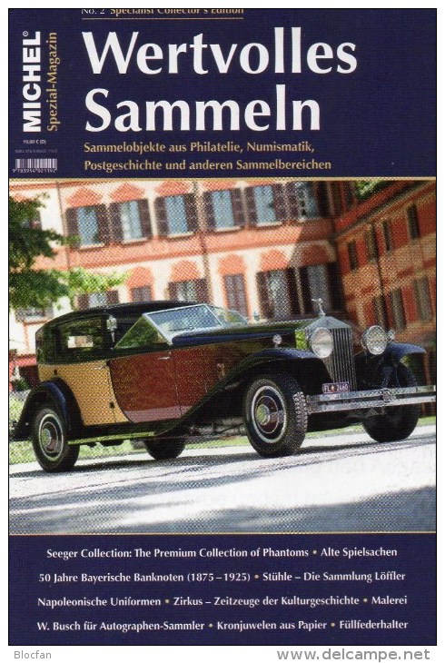 Sammel-Magazin Wertvolles Sammeln # 2/2015 Neu 15€ MICHEL Luxus Information Of The World New Special Magacine Of Germany - Verzamelingen