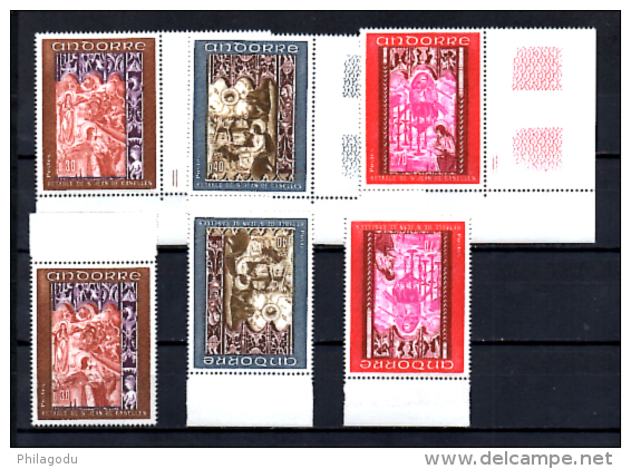 Retable De La Chapelle De Saint-Jean De Caselles, 6 X  199 /201**, Cote 28,80 €, - Unused Stamps