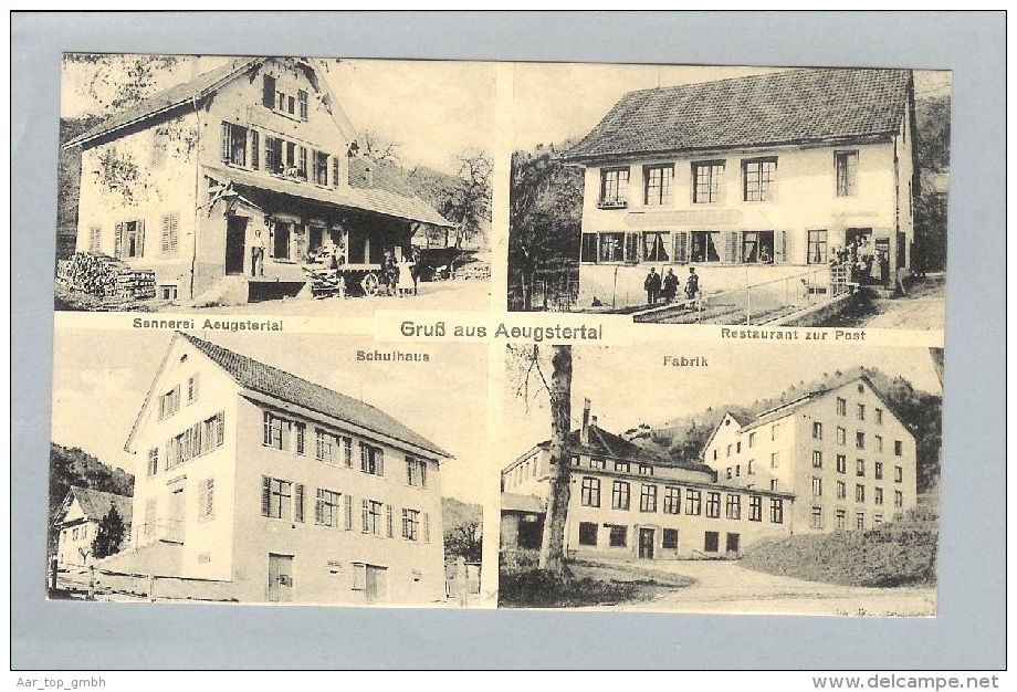 AK ZH Affoltern A.A. Aeugsterthal 1915-07-27 Foto E.Huber - Affoltern