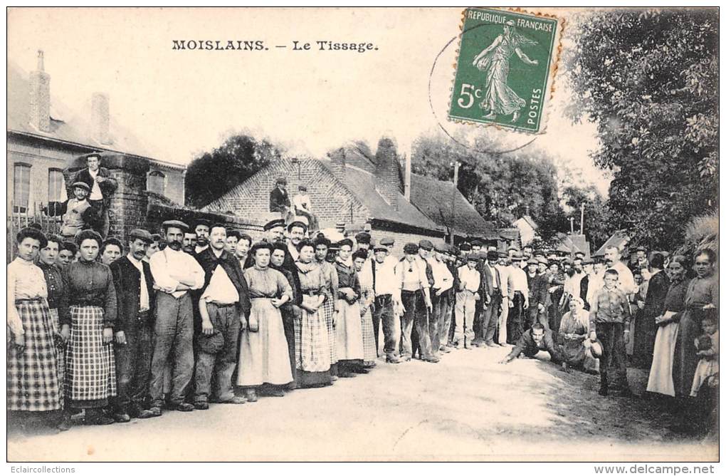 Moislains    80     Le Tissage  Personnel - Moislains