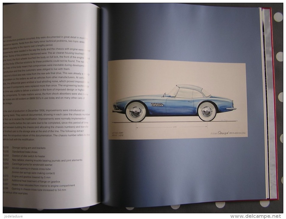 THE LEGENDARY BMW 507 BMW Profiles Automobile Auto B.M.W. Car Vintage Old Cars Epuisé Unavailable