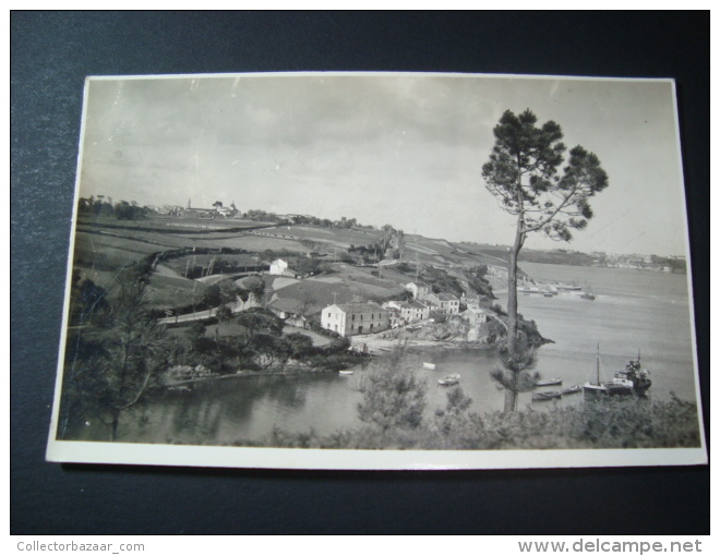 Galicia Ribadeo Foto SAEZ Ca1930 Tarjeta Postal Espa&ntilde;a Vintage Original Postcard Cpa Ak (W4_1047) - Lugo