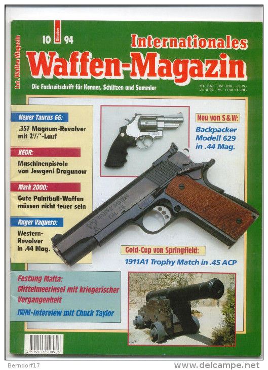 WAFFEN - MAGAZIN - INTERNATIONALES - Hobbies & Collections