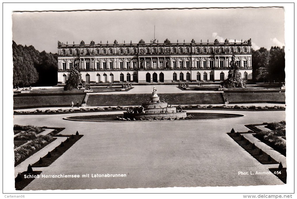 Allemagne - Schloss Herrenchiemsee Mit Latonabrunnen - Rosenheim