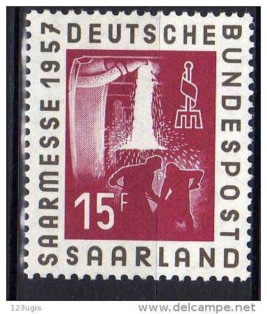 Saarland 1957 Mi 400 ** [170515XII] - Unused Stamps