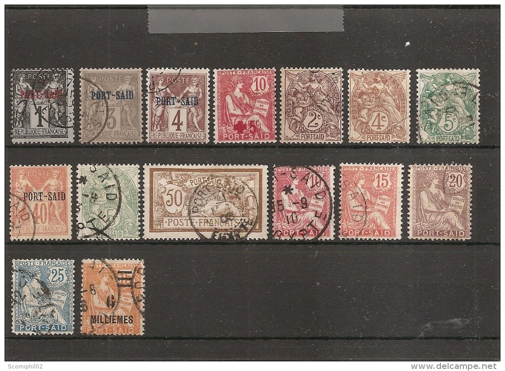 Port-Said ( Lot De Timbres Divers Différents ) - Andere & Zonder Classificatie