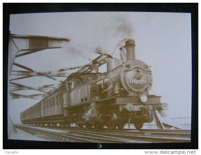 Tr-(n°154)/Treno-Zug-Train/Locomotive-tender ( 96028) T12 Prusienne - Type 96, Construite En Allemagne à Partire De 1902 - Trenes