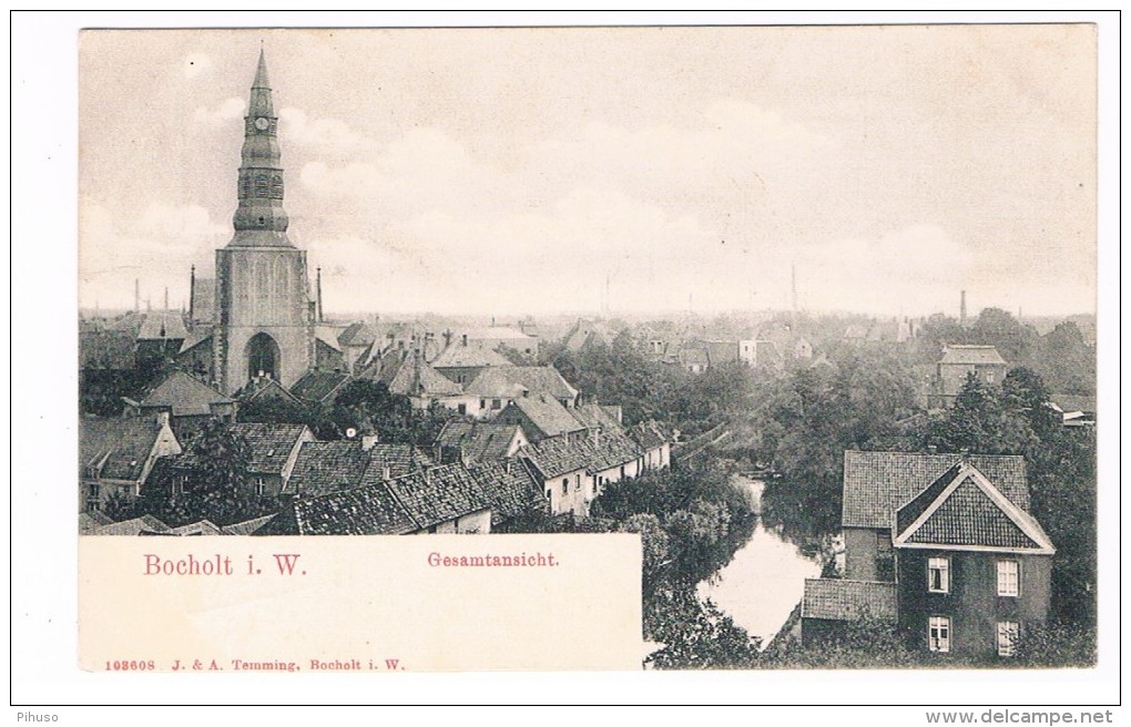 D5287   BOCHOLT : Gesamtansicht - Bocholt