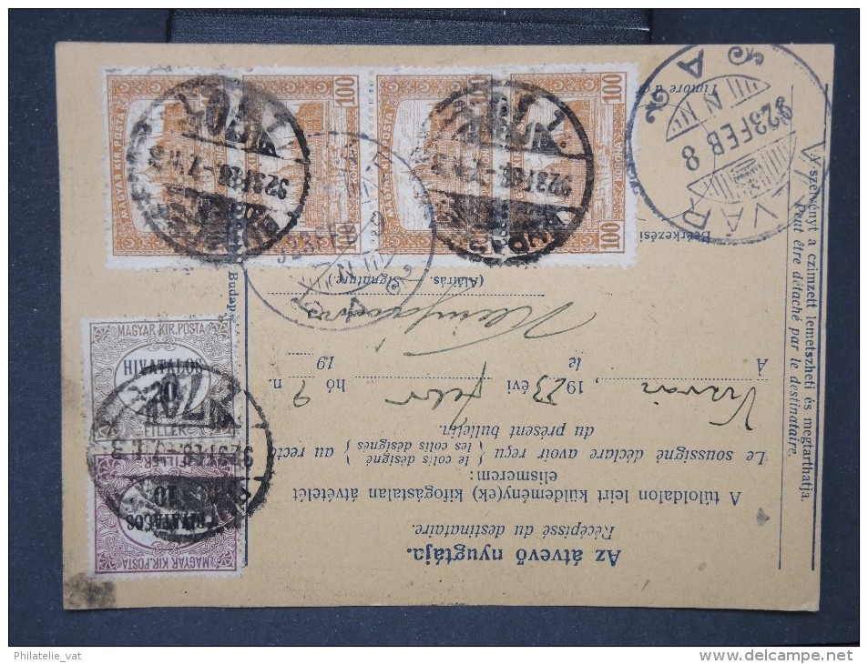HONGRIE - Détaillons Collection De Bulletins  D Expéditions  - Colis Postaux  - A Voir - Lot N° P5437 - Postpaketten