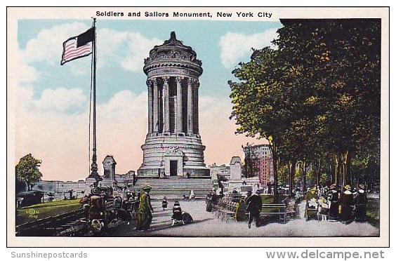 Soldiers And Sallors Monument New York City New York - Autres Monuments, édifices