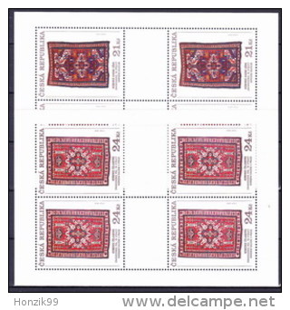 ** Tchéque République 2010 Mi Klb. 627-8, (MNH) - Blocks & Sheetlets