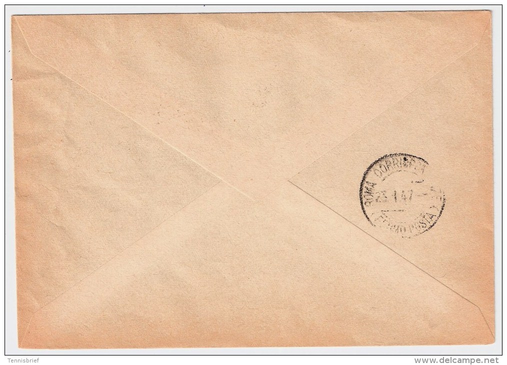 Italien, 1947, Trieste, Brief , #1615 - Storia Postale