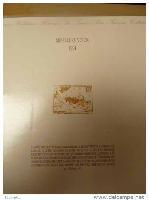 Documents De La Poste, Année 1991, Année Compléte, - Colecciones Completas