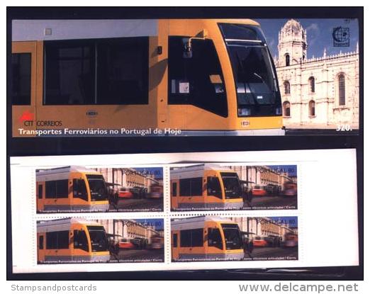 Portugal Tram Moderne De Lisbonne Carnet 1995 ** Lisbon Modern Tramway Booklet 1995 ** - Tram