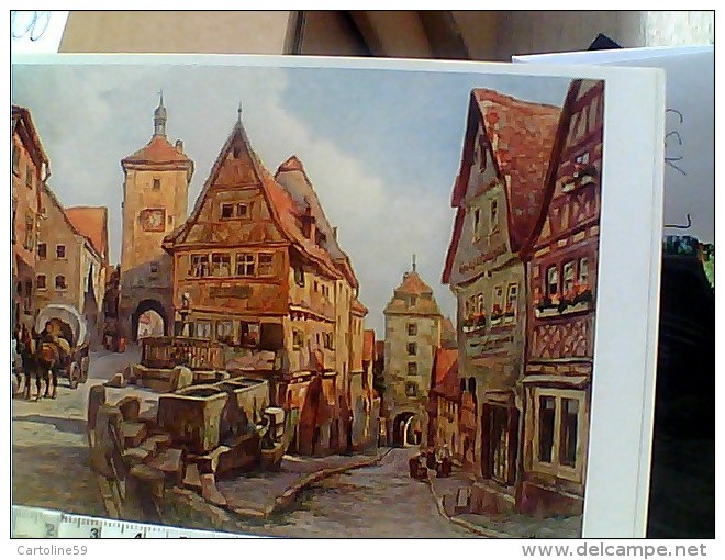 GERMANY ILLUSTRATA MOSSLER ROTHENBURG   N1965 EU17744 - Rottenburg