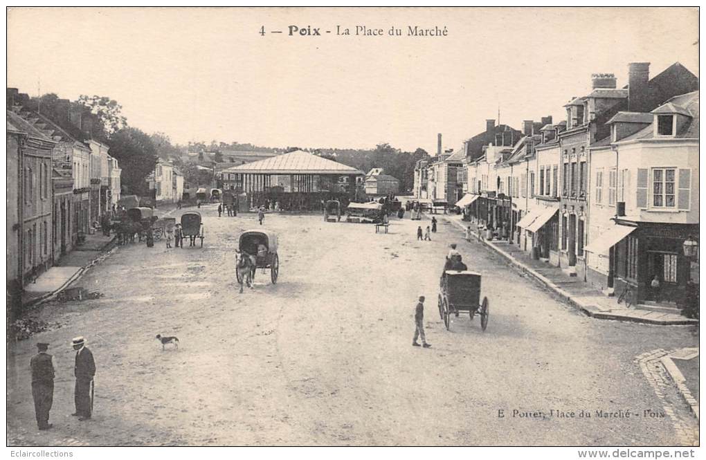 Poix     80      Place Du Marché - Poix-de-Picardie