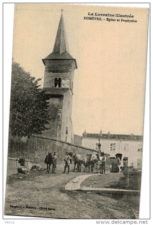 Carte Postale Ancienne De DOMEVRE EN HAYE - Domevre En Haye