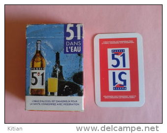 Jeu De 54 Cartes. 51 Dans L'eau. Neuf Dans Sa Boite Carton - 54 Cartes