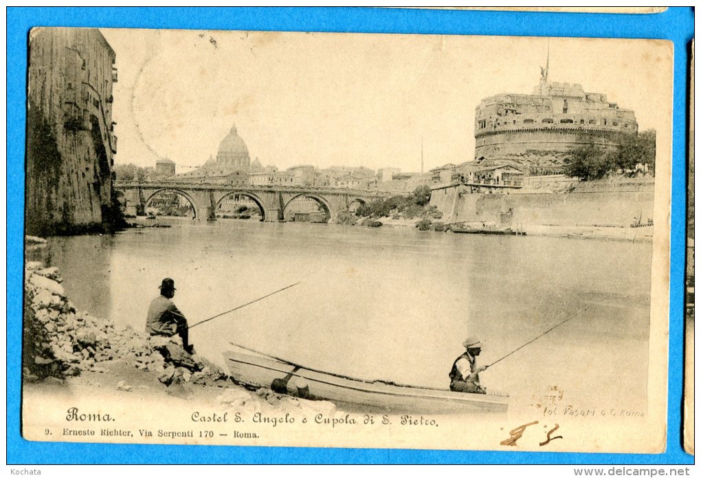 LIP330, Cupola Di San Pietro,  Animée,   Circulée 1903 - Castel Sant'Angelo