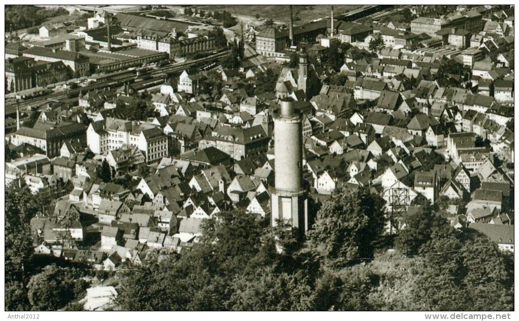 Flugzeugaufnahme Ebingen Wrttbg. Wohngebiet Häuser Sw 16.7.1969 - Albstadt