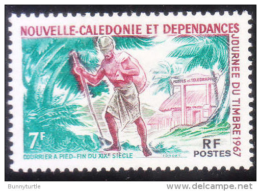 New Caledonia 1967 Stamp Day Mailman Mint - Ungebraucht