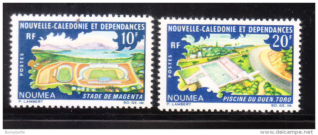 New Caledonia 1967 Magenta Stadium Noumea Mint - Ungebraucht